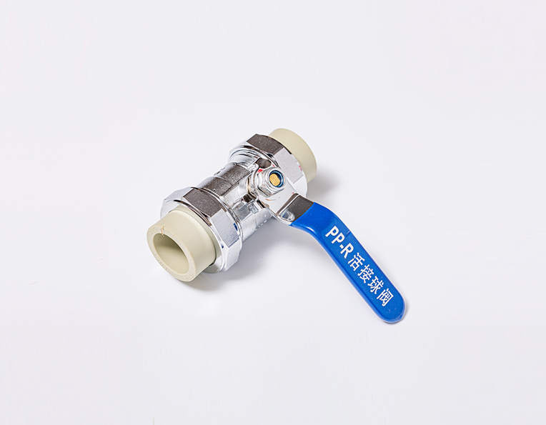 Double union ball valve