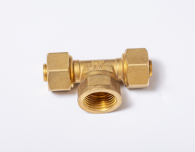 Copper accessories equal tee